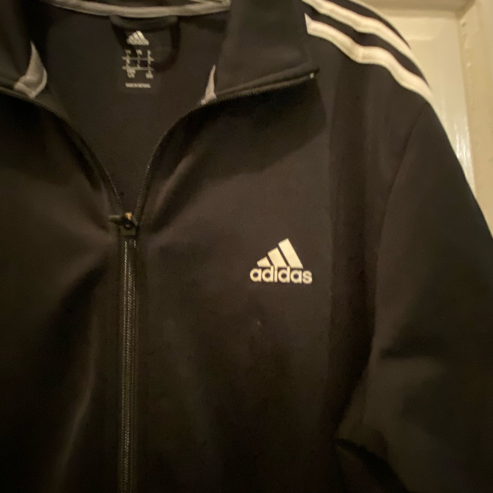 Adidas Black track suit